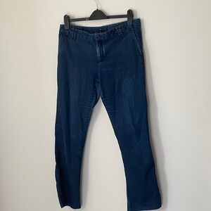 GAP Women's Dark Blue Straight Jeans